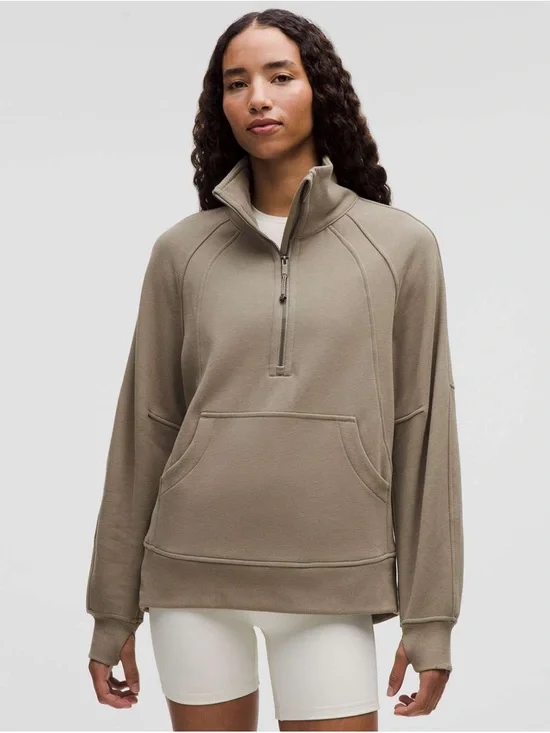 lululemon quarter zip funnel neck scuba - long - Picture 2 of 2